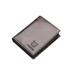 جلد طبيعي RFID حجب المال كليب بطاقة الائتمان . Genuine Leather RFID Blocking Money Clip Credit Card Wallet Leather