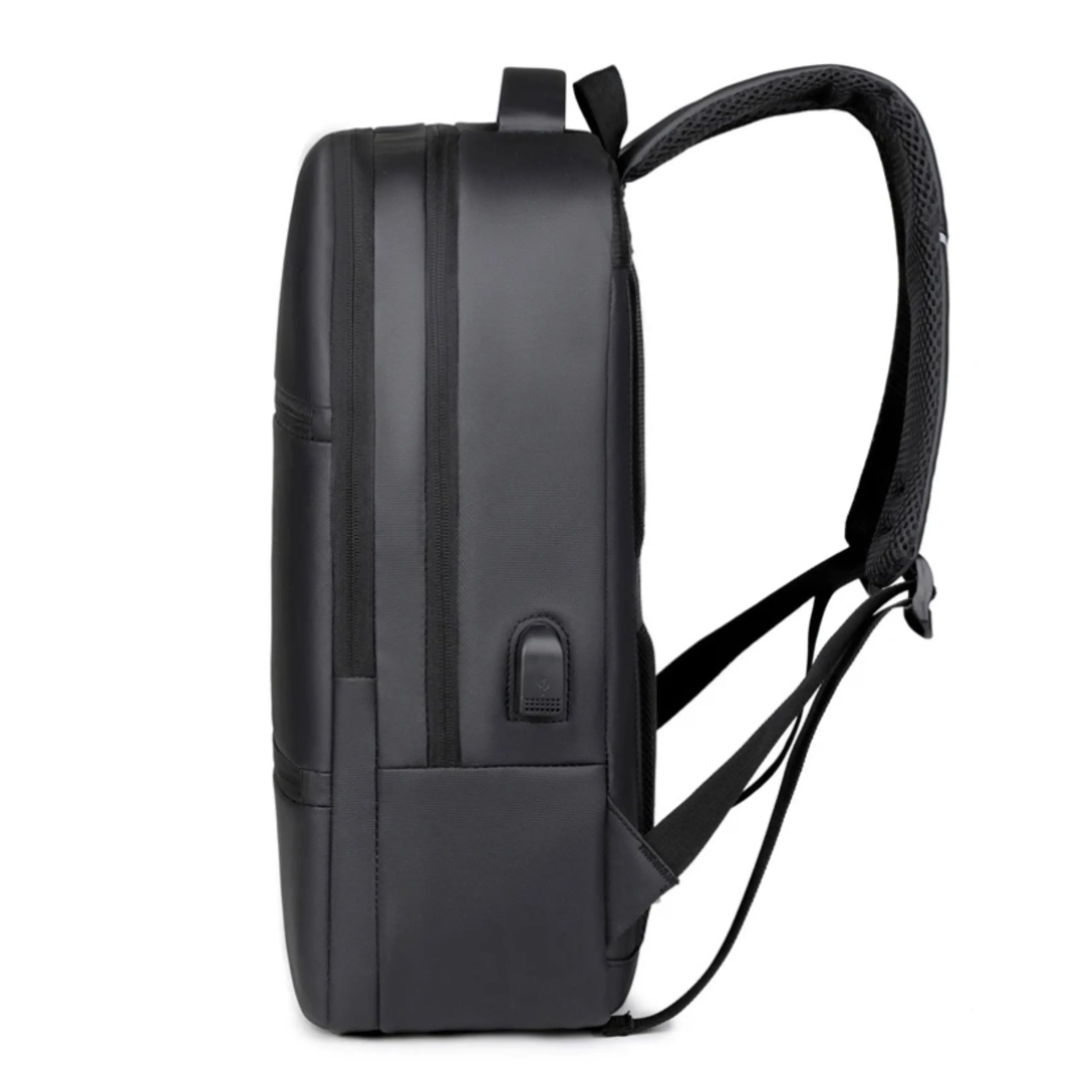2H #2330 Black Duffle Back Bag
