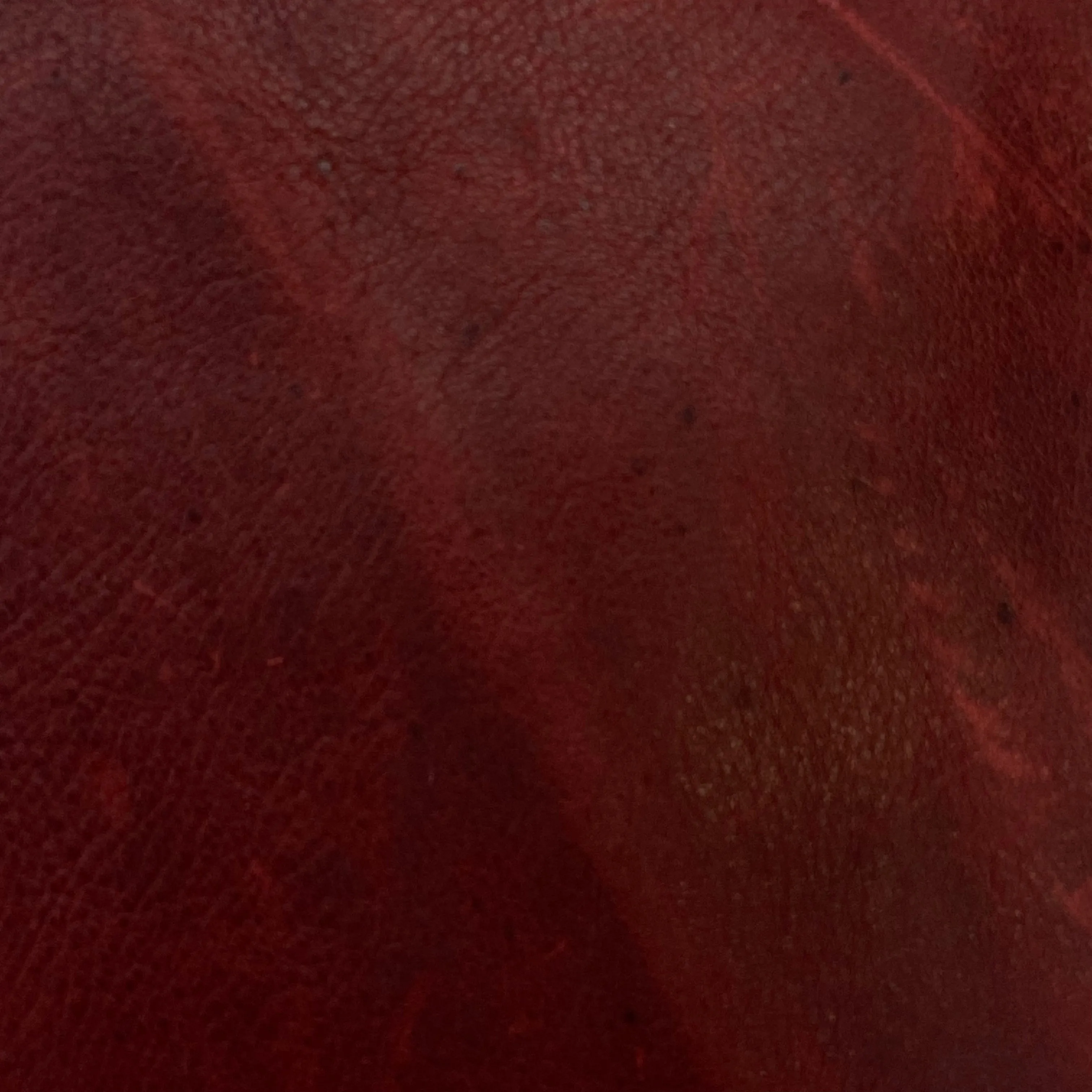 4oz (1.6mm) Cow Leather - Cherry (per square foot)