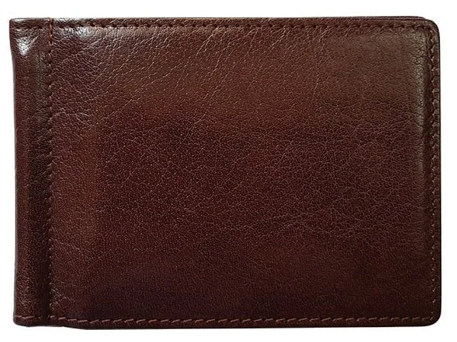 Adpel Italian Leather Money Clip Holder