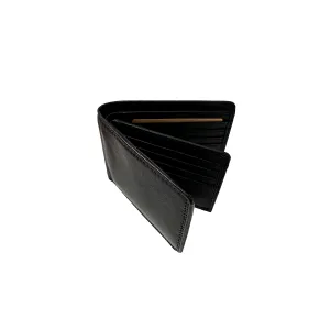 Adrian Klis Leather Billfold Wallet 114 - Black