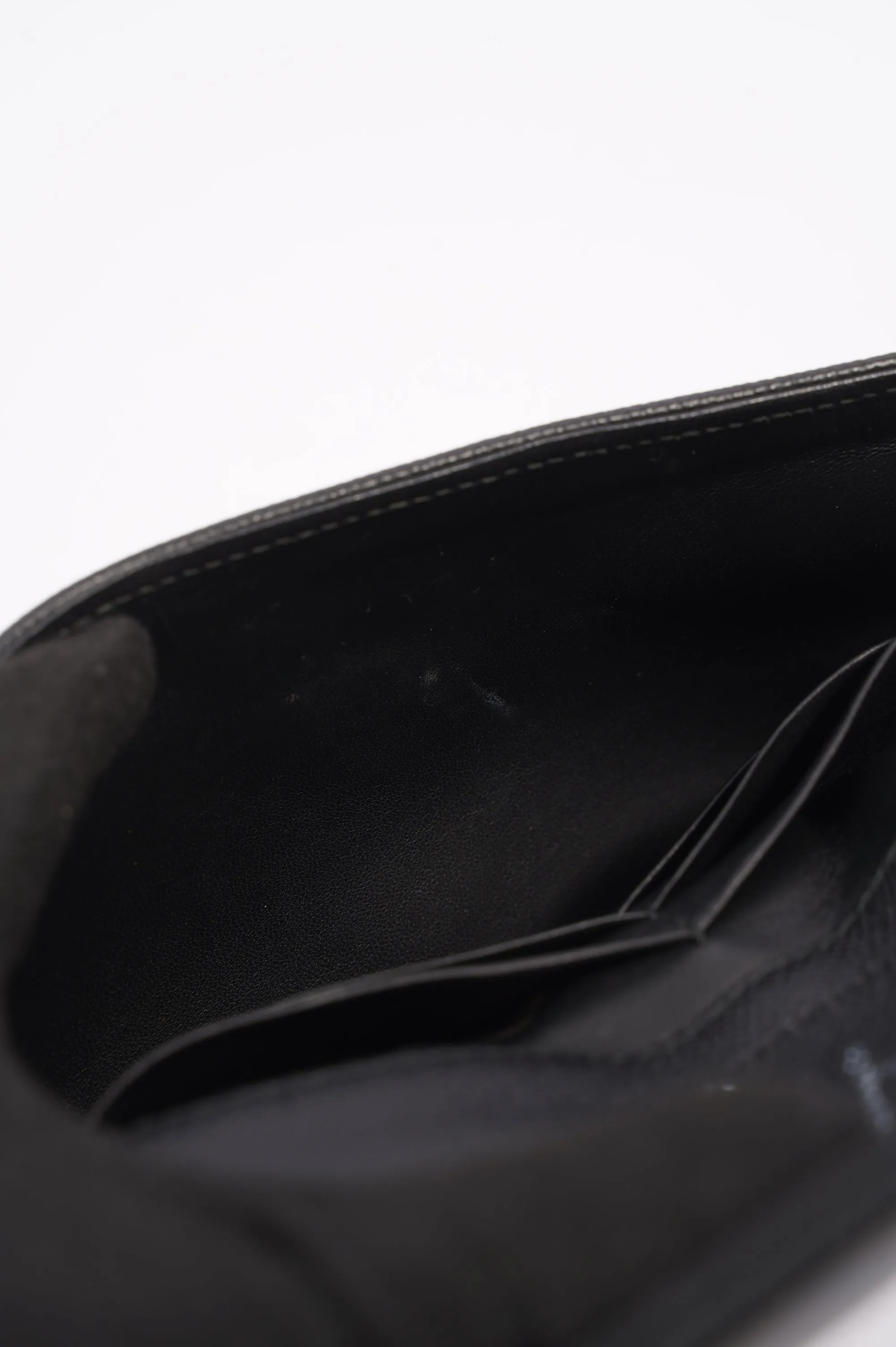 Balenciaga BB Graffiti Chain Wallet  Black / Blue / Pink Leather