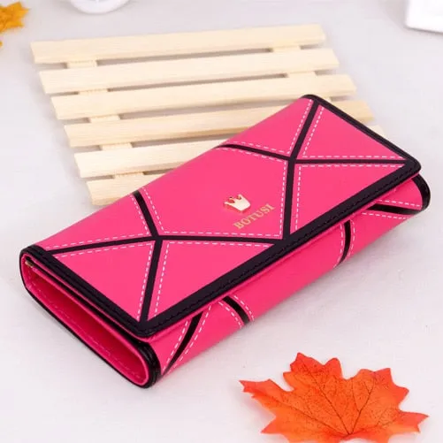 BOTUSI 2019 PU Leather Women Wallets Ladies