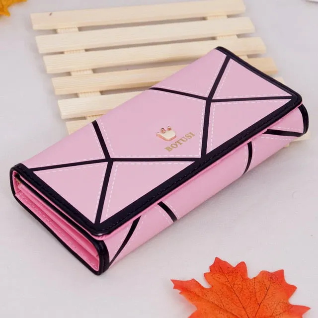 BOTUSI 2019 PU Leather Women Wallets Ladies