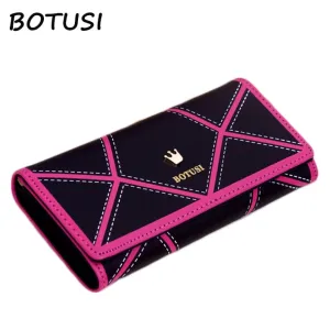 BOTUSI 2019 PU Leather Women Wallets Ladies