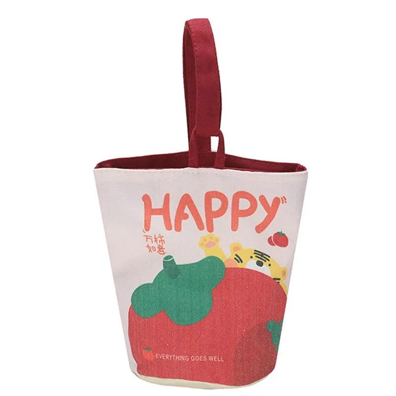 Cartoon Style Handbag - Cute Portable Outdoor