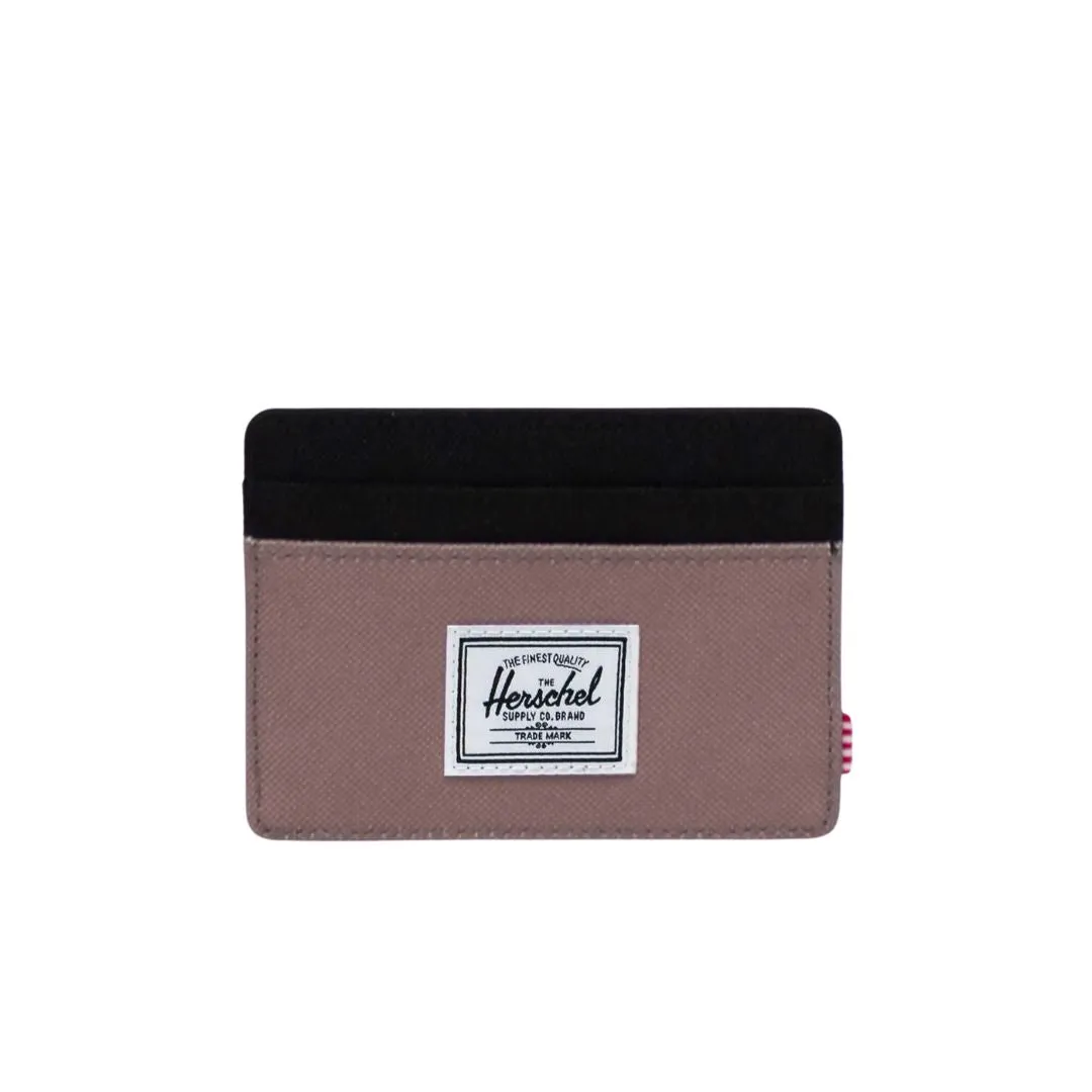 Charlie Wallet (Taupe Grey   Black)