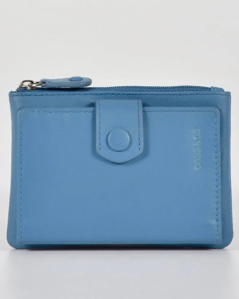 Collins RFID Safe Compact Leather Wallet