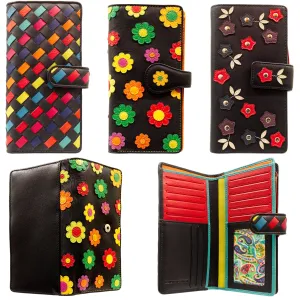 Colourful Leather Resort Wallet