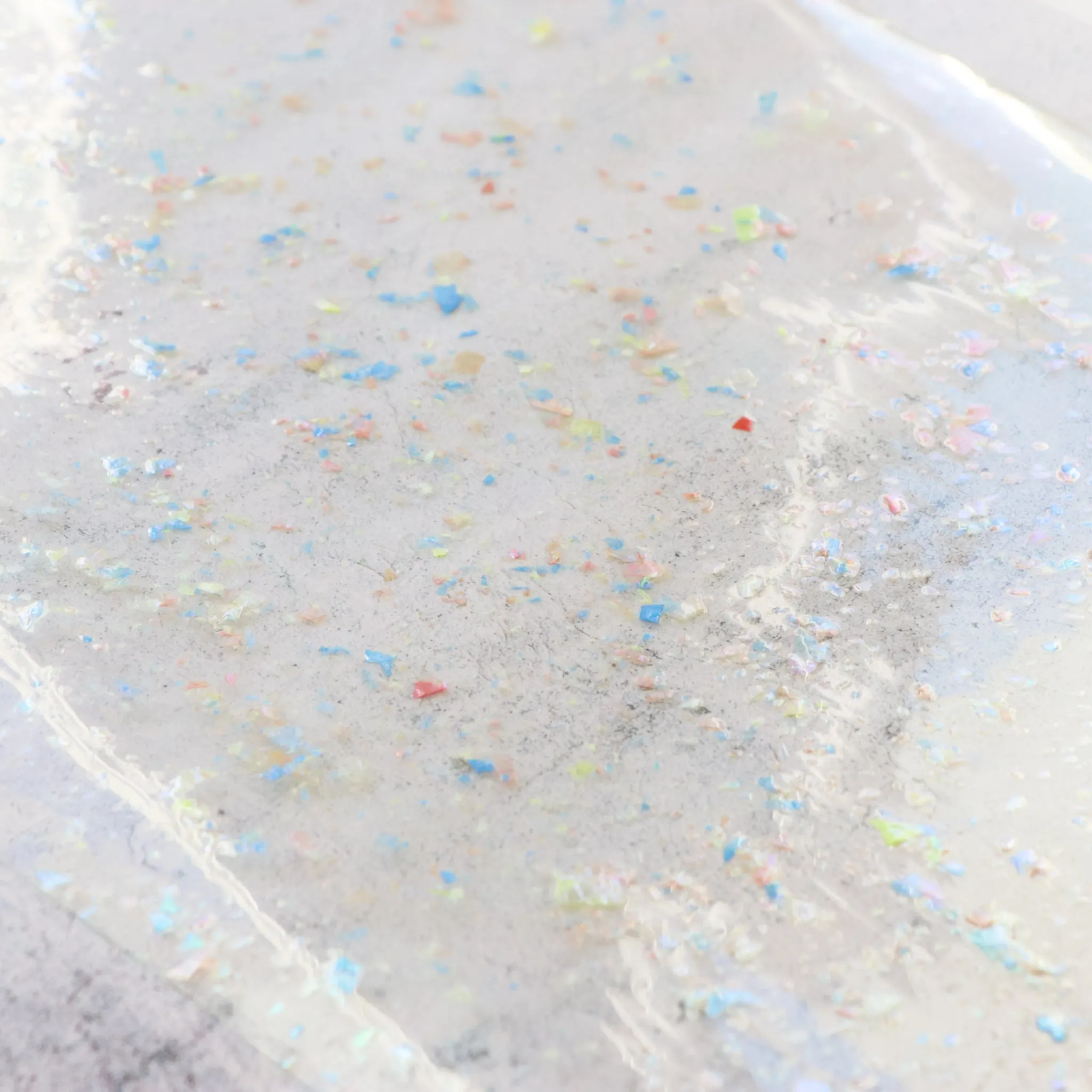 Confetti Clear TPU Vinyl