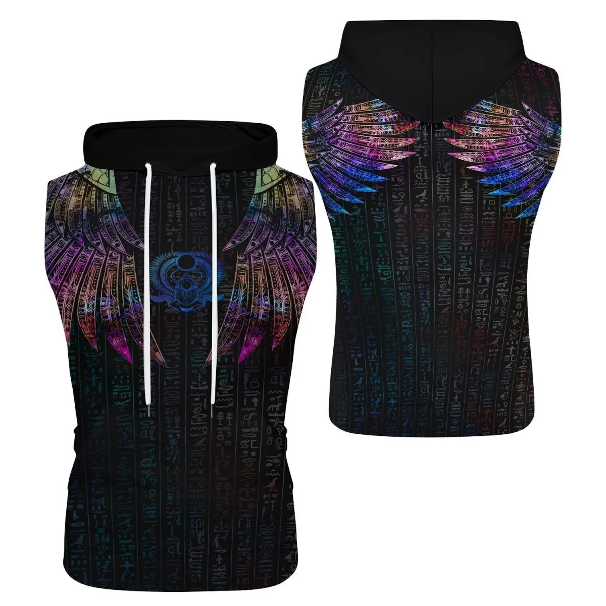 Goddess Of Motherly Love Aset Sleeveless Pullover & Zip Hoodie