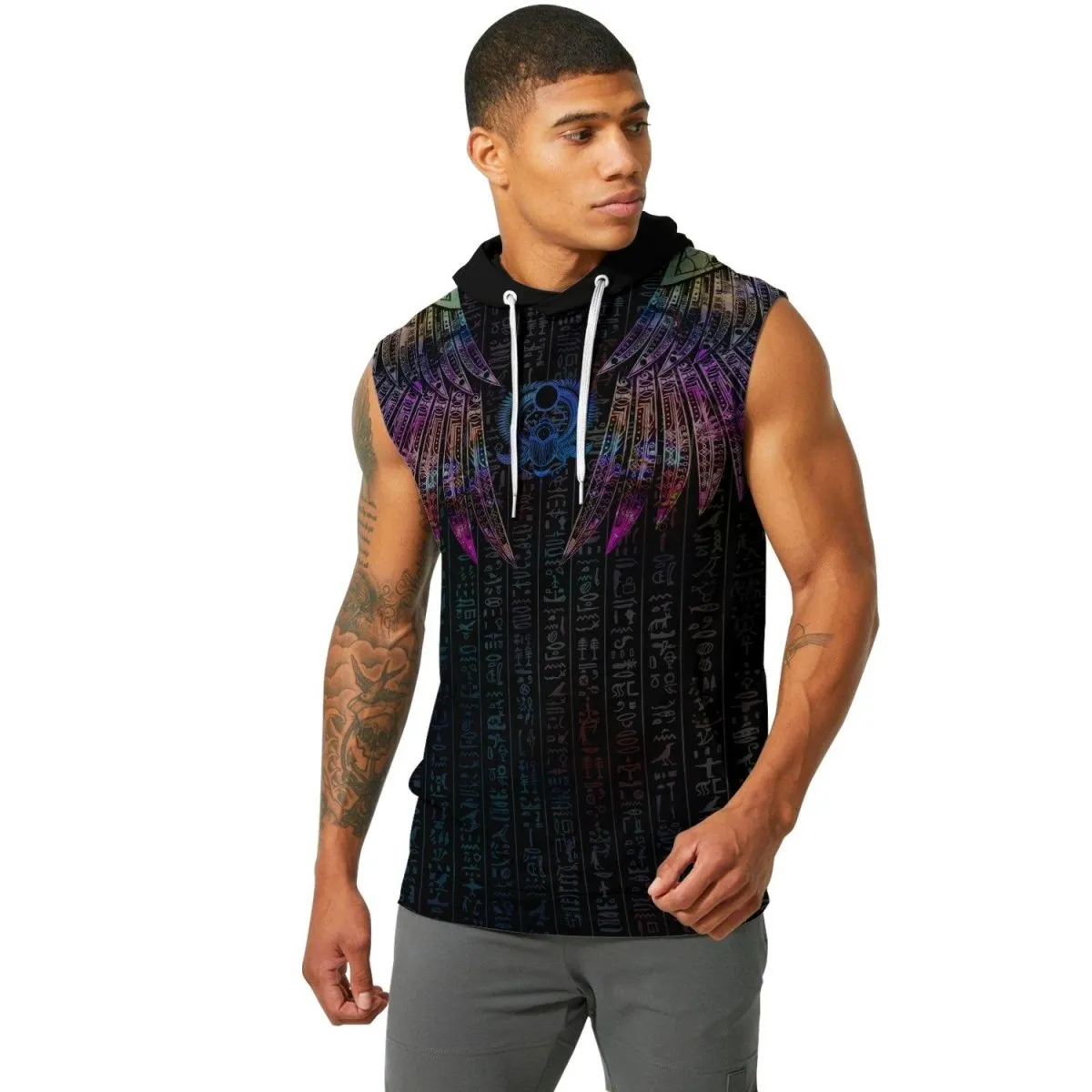 Goddess Of Motherly Love Aset Sleeveless Pullover & Zip Hoodie