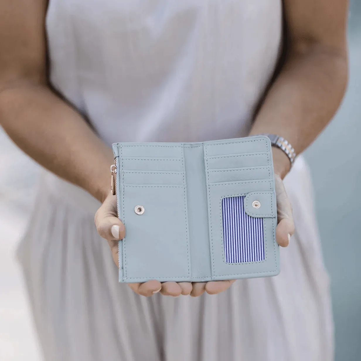Ivy Croc Cardholder | Mint