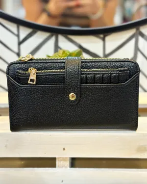 Macy Wallet in Black