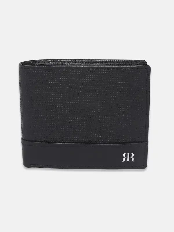Men Black Leather Wallet