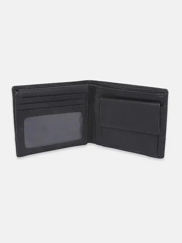 Men Black Leather Wallet