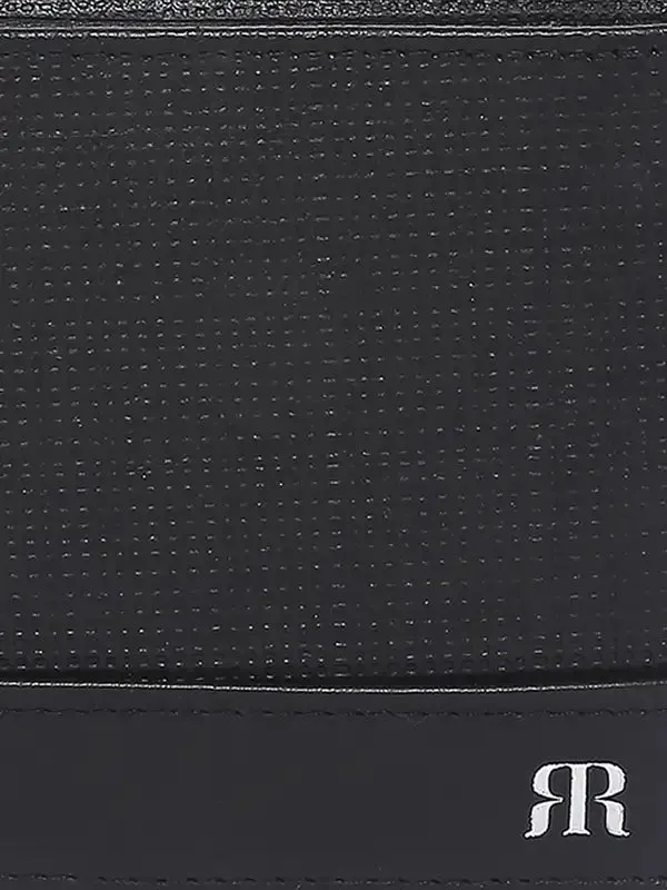 Men Black Leather Wallet