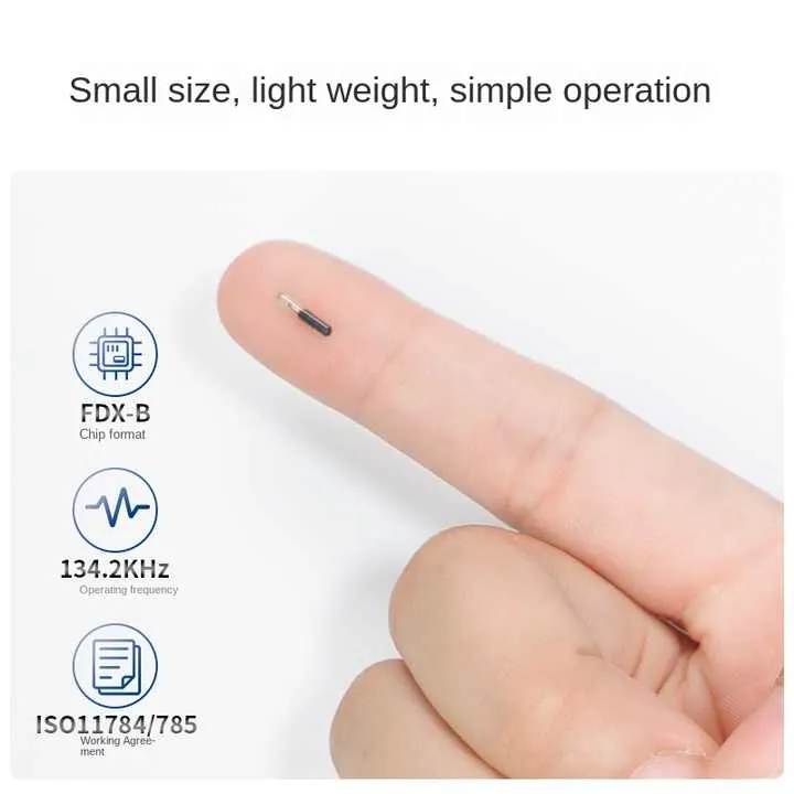 Mini RFID Tag Pet Subcutaneous-شريحة صغيرة بتقنية