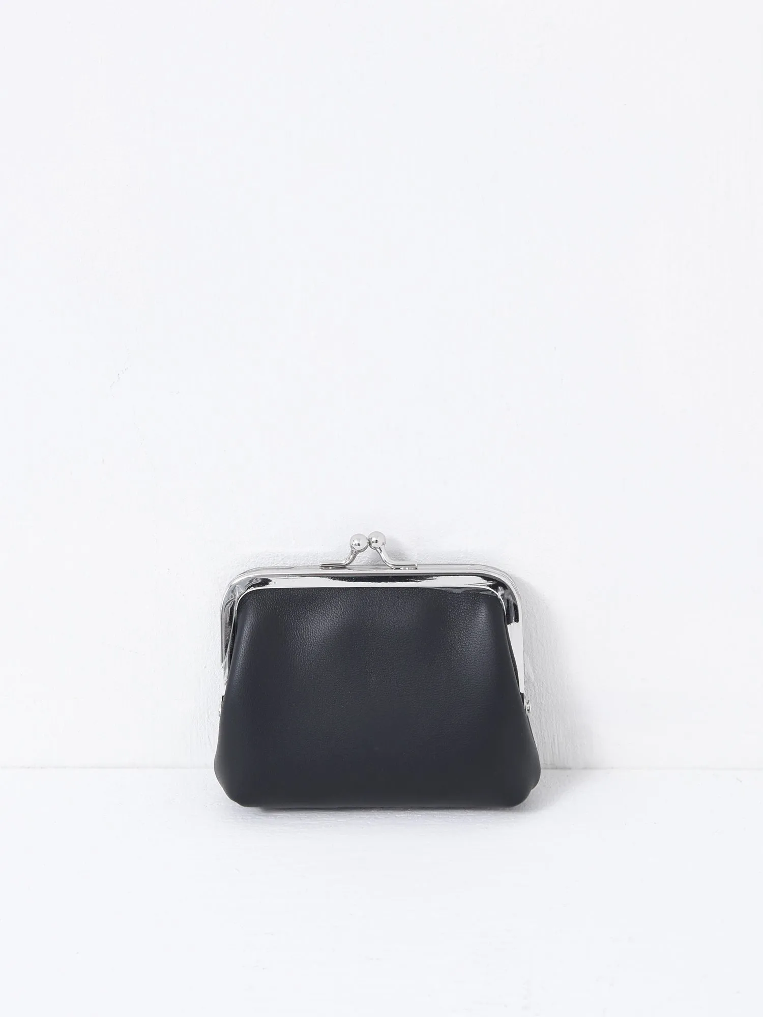 NAPPA FRAME COIN PURSE_BLACK