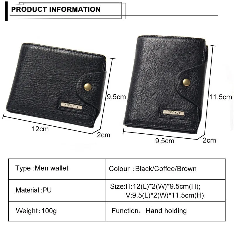new small wallets men wallets short men's wallet Genuine leather guarantee purse for male coin purse rifd wallet cartera hombre
