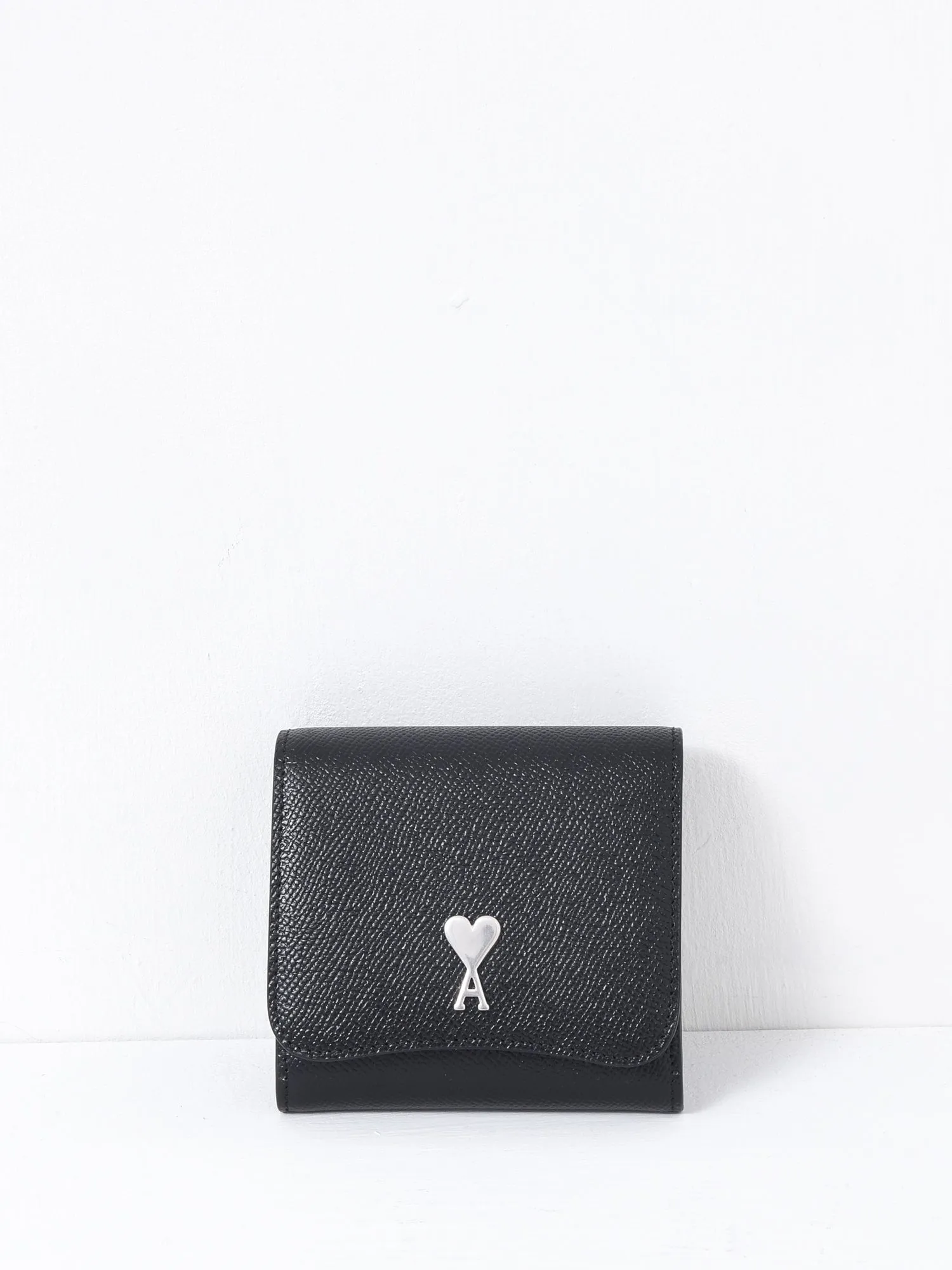 PARIS PARIS COMPACT WAL_BLACK/VIBRATED SILVER/0014