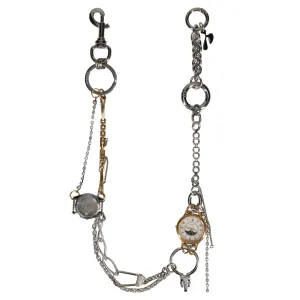 SCRAP LINKS CHAIN / SILVER