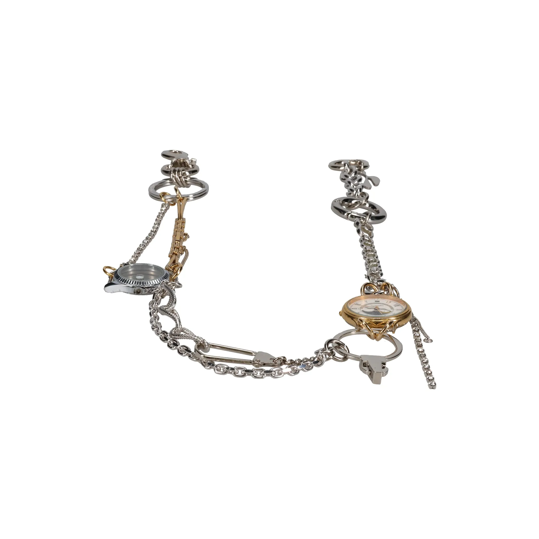 SCRAP LINKS CHAIN / SILVER