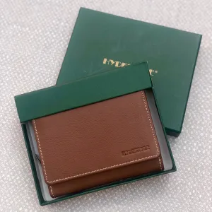 Tilly Leather Ladies Wallet With Key Ring - Tan