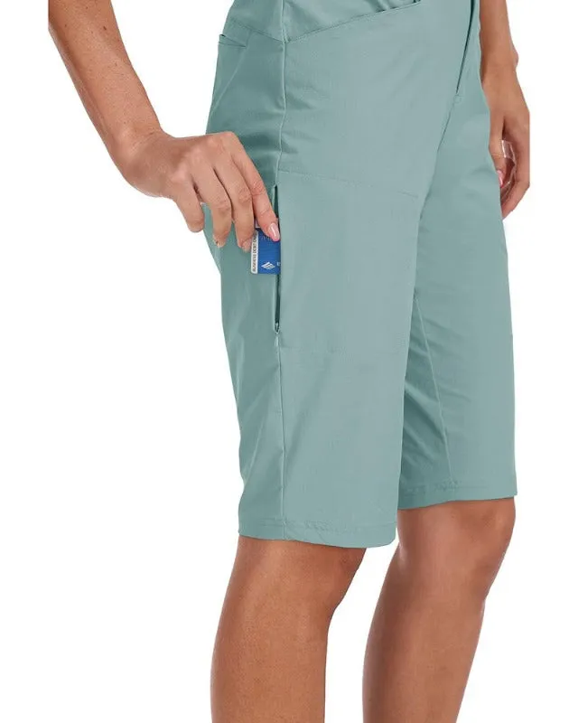 Women's slim-fit Hiking shorts Stretch belt Women's Golf shorts