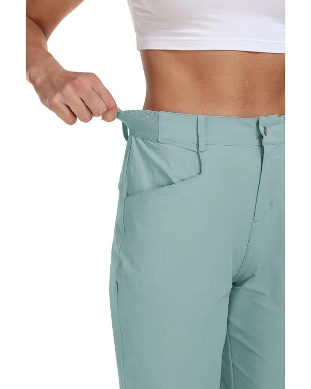 Women's slim-fit Hiking shorts Stretch belt Women's Golf shorts