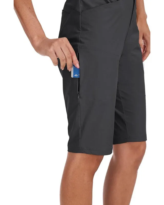 Women's slim-fit Hiking shorts Stretch belt Women's Golf shorts