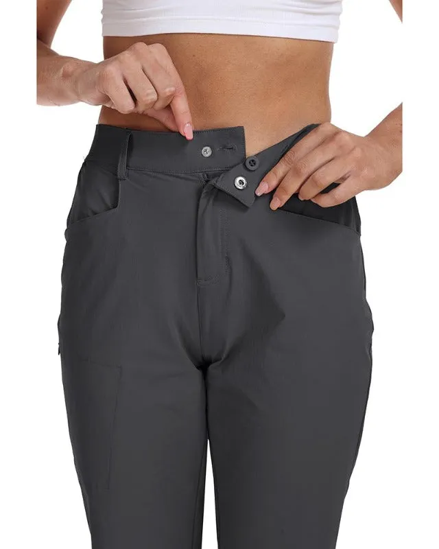 Women's slim-fit Hiking shorts Stretch belt Women's Golf shorts